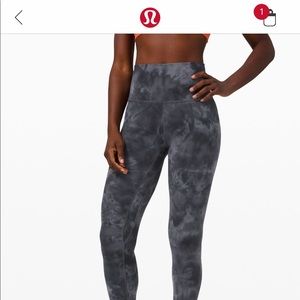 Lululemon align pant ii diamond dye 2 25”